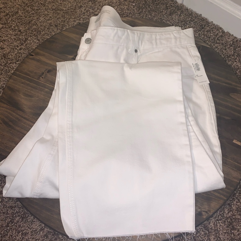 NWT Old Navy Fringe Bottom Jeans